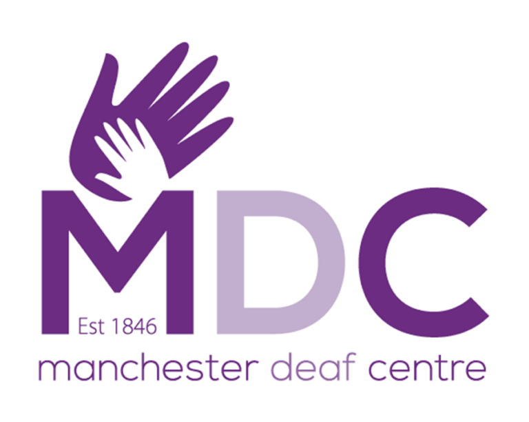 The Manchester Deaf Centre logo